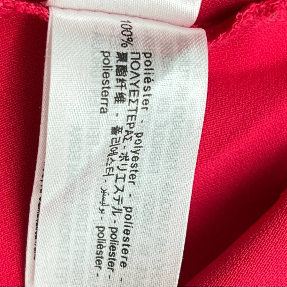 Zara Vibrant Hot Pink Asymmetrical Dress-Size Dress L - Picture 9 of 9
